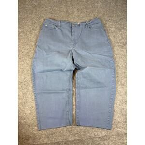 VINTAGE 90s Levis 550 Jeans Womens Size 18 Blue Denim Relaxed Fit Tapered Leg